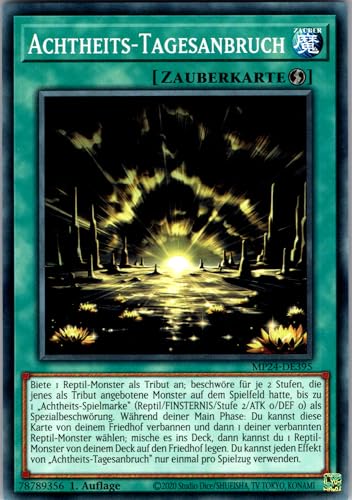 Achtheits-Tagesanbruch - MP24-DE395 - Common - 1. Auflage - Deutsch - Yugioh - 25th Anniversary Tin: Dueling Mirrors - mit RC-Fieldcenter von RC