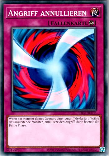 Angriff annullieren - LDK2-DEK33 - Common - Deutsch - Legendary Decks II - mit RC-Fieldcenter von RC
