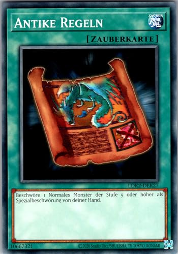 Antike Regeln - LDK2-DEK27 - Common - Deutsch - Legendary Decks II - mit RC-Fieldcenter Antike Regeln - LDK2-DEK27 - Common - Deutsch - Legendary Decks II - mit RC-Fieldcenter von RC