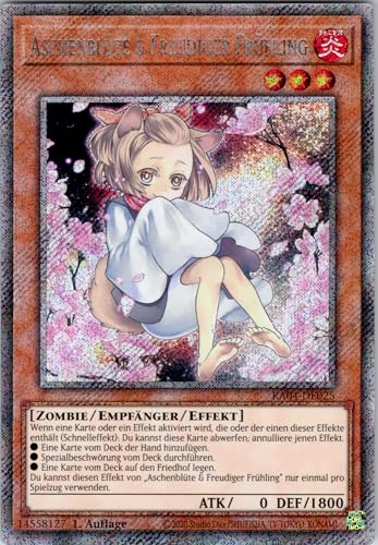 Aschenblüte & Freudiger Frühling - RA04-DE025 - Platinum Secret Rare - 1. Auflage - Deutsch - Yugioh - Quarter Century Stampede - mit RC-Fieldcenter Aschenblüte & Freudiger Frühling - RA04-DE025 - Platinum Secret Rare - 1. Auflage - Deutsch - Yugioh - Quarter Century Stampede - mit RC-Fieldcenter von RC