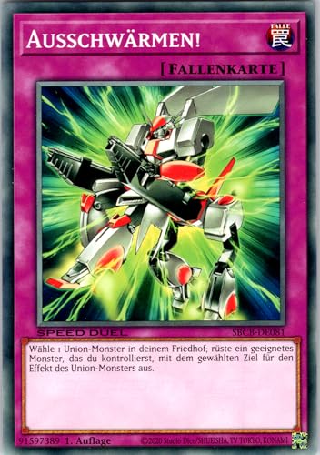 Ausschwärmen! - SBCB-DE081 - Common - 1. Auflage - Deutsch - Yugioh - Speed Duel: Battle City Box - mit RC-Fieldcenter Ausschwärmen! - SBCB-DE081 - Common - 1. Auflage - Deutsch - Yugioh - Speed Duel: Battle City Box - mit RC-Fieldcenter von RC
