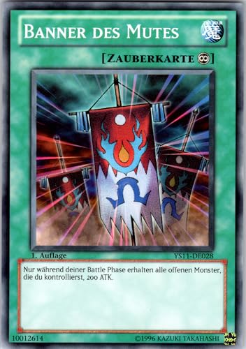 Banner des Mutes - YS11-DE028 - Common - 1. Auflage - Deutsch - Yugioh - Starter Deck: Dawn of The Xyz - mit RC-Fieldcenter von RC