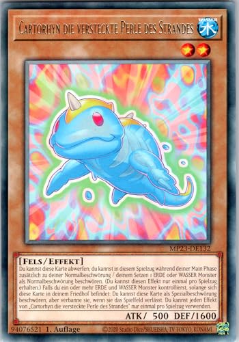 Cartorhyn die versteckte Perle des Strandes - MP23-DE132 - Rare - 1. Auflage - Deutsch - Yugioh - 25th Anniversary Tin: Dueling Heroes Mega Pack - mit RC-Fieldcenter Cartorhyn die versteckte Perle des Strandes - MP23-DE132 - Rare - 1. Auflage - Deutsch - Yugioh - 25th Anniversary Tin: Dueling Heroes Mega Pack - mit RC-Fieldcenter von RC