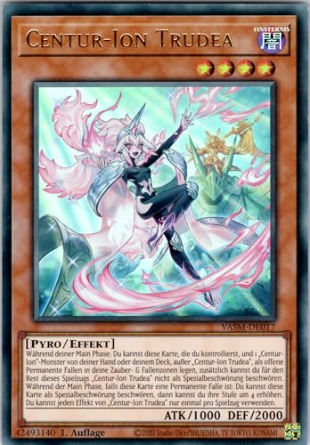 Centur-Ion Trudea - VASM-DE017 - Ultra Rare - 1. Auflage - Deutsch - Yugioh - Valiant Smashers - mit RC-Fieldcenter von RC