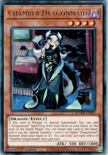 Chamber Dragonmaid - BLMM-EN062 - Ultra Rare - 1st Edition - English - Yugioh - Battles of Legend: Monster Mayhem - with RC Field Center von RC