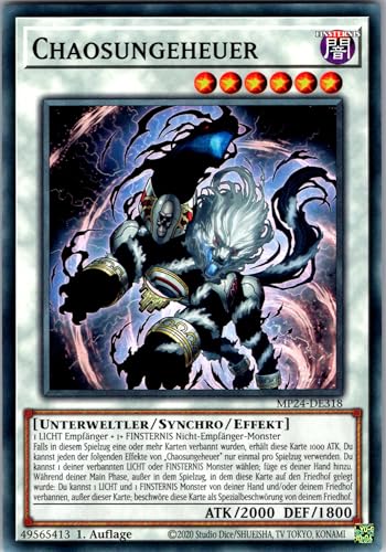 Chaosungeheuer - MP24-DE318 - Common - 1. Auflage - Deutsch - Yugioh - 25th Anniversary Tin: Dueling Mirrors - mit RC-Fieldcenter von RC
