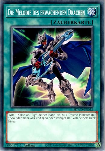 Die Melodie des erwachenden Drachen - SDWD-DE022 - Common - 1. Auflage - Deutsch - Yugioh - Structure Deck: Blue-Eyes White Destiny - mit RC-Fieldcenter Die Melodie des erwachenden Drachen - SDWD-DE022 - Common - 1. Auflage - Deutsch - Yugioh - Structure Deck: Blue-Eyes White Destiny - mit RC-Fieldcenter von RC
