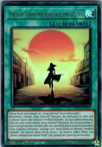 Dieser unheimliche kleine Punk - MP24-DE262 - Ultra Rare - 1. Auflage - Deutsch - Yugioh - 25th Anniversary Tin: Dueling Mirrors - mit RC-Fieldcenter Dieser unheimliche kleine Punk - MP24-DE262 - Ultra Rare - 1. Auflage - Deutsch - Yugioh - 25th Anniversary Tin: Dueling Mirrors - mit RC-Fieldcenter von RC