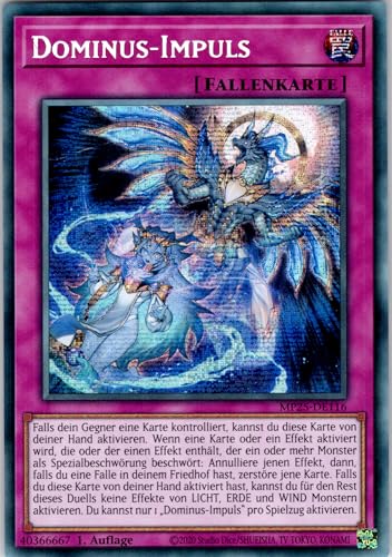 Dominus-Impuls - MP25-DE116 - Secret Rare - 1. Auflage - Deutsch - Yugioh - 2025 Mega-Pack Tin - mit RC-Fieldcenter Dominus-Impuls - MP25-DE116 - Secret Rare - 1. Auflage - Deutsch - Yugioh - 2025 Mega-Pack Tin - mit RC-Fieldcenter von RC