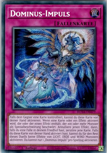 Dominus-Impuls - ROTA-DE079 - Secret Rare - 1. Auflage - Deutsch - Yugioh - Rage of The Abyss - mit RC-Fieldcenter Dominus-Impuls - ROTA-DE079 - Secret Rare - 1. Auflage - Deutsch - Yugioh - Rage of The Abyss - mit RC-Fieldcenter von RC