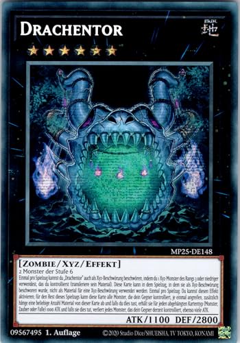 Drachentor - MP25-DE148 - Secret Rare - 1. Auflage - Deutsch - Yugioh - 2025 Mega-Pack Tin - mit RC-Fieldcenter Drachentor - MP25-DE148 - Secret Rare - 1. Auflage - Deutsch - Yugioh - 2025 Mega-Pack Tin - mit RC-Fieldcenter von RC