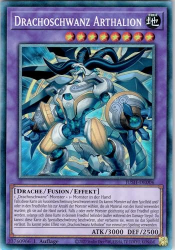 Drachoschwanz Arthalion - JUSH-DE006 - Collectors Rare - 1. Auflage - Deutsch - Yugioh - Justice Hunters - mit RC-Fieldcenter Drachoschwanz Arthalion - JUSH-DE006 - Collectors Rare - 1. Auflage - Deutsch - Yugioh - Justice Hunters - mit RC-Fieldcenter von RC