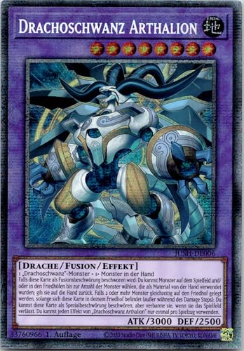 Drachoschwanz Arthalion - JUSH-DE006 - Starlight Rare - 1. Auflage - Deutsch - Yugioh - Justice Hunters - mit RC-Fieldcenter Drachoschwanz Arthalion - JUSH-DE006 - Starlight Rare - 1. Auflage - Deutsch - Yugioh - Justice Hunters - mit RC-Fieldcenter von RC