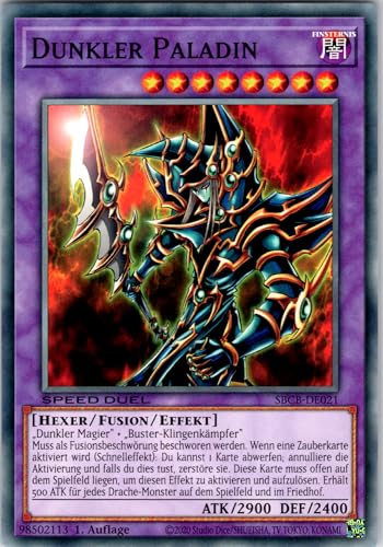 Dunkler Paladin - SBCB-DE021 - Common - 1. Auflage - Deutsch - Yugioh - Speed Duel: Battle City Box - mit RC-Fieldcenter Dunkler Paladin - SBCB-DE021 - Common - 1. Auflage - Deutsch - Yugioh - Speed Duel: Battle City Box - mit RC-Fieldcenter von RC