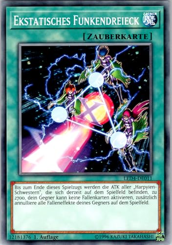Ekstatisches Funkendreieck - LED4-DE011 - Common - 1. Auflage - Deutsch - Yugioh - Legendary Duelists: Sisters of The Rose - mit RC-Fieldcenter Ekstatisches Funkendreieck - LED4-DE011 - Common - 1. Auflage - Deutsch - Yugioh - Legendary Duelists: Sisters of The Rose - mit RC-Fieldcenter von RC