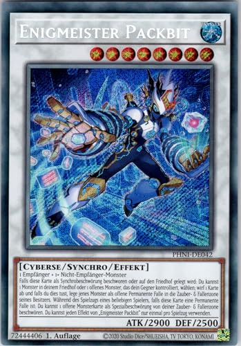 Enigmeister Packbit - PHNI-DE042 - Secret Rare - 1. Auflage - Deutsch - Yugioh - Phantom Nightmare - mit RC-Fieldcenter Enigmeister Packbit - PHNI-DE042 - Secret Rare - 1. Auflage - Deutsch - Yugioh - Phantom Nightmare - mit RC-Fieldcenter von RC