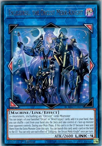 Enlilgirsu, The Orcust Mekk-Knight - BLMM-EN053 - Ultra Rare - 1st Edition - English - Yugioh - Battles of Legend: Monster Mayhem - with RC Field Center von RC