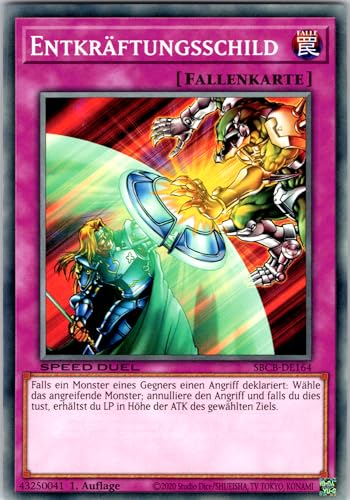 Entkräftungsschild - SBCB-DE164 - Common - 1. Auflage - Deutsch - Yugioh - Speed Duel: Battle City Box - mit RC-Fieldcenter Entkräftungsschild - SBCB-DE164 - Common - 1. Auflage - Deutsch - Yugioh - Speed Duel: Battle City Box - mit RC-Fieldcenter von RC