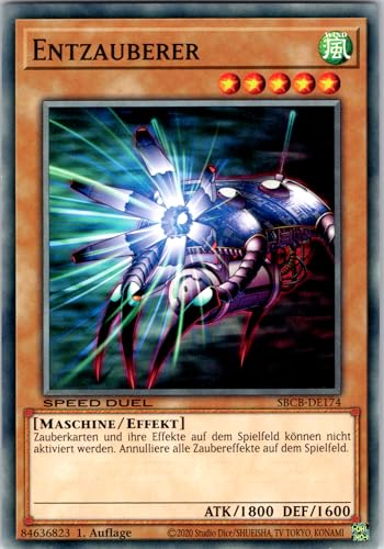 Entzauberer - SBCB-DE174 - Common - 1. Auflage - Deutsch - Yugioh - Speed Duel: Battle City Box - mit RC-Fieldcenter Entzauberer - SBCB-DE174 - Common - 1. Auflage - Deutsch - Yugioh - Speed Duel: Battle City Box - mit RC-Fieldcenter von RC