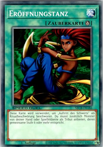Eröffnungstanz - SBCB-DE186 - Common - 1. Auflage - Deutsch - Yugioh - Speed Duel: Battle City Box - mit RC-Fieldcenter Eröffnungstanz - SBCB-DE186 - Common - 1. Auflage - Deutsch - Yugioh - Speed Duel: Battle City Box - mit RC-Fieldcenter von RC