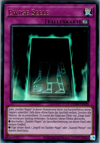 Ewige Seele - LEDD-DEA28 - Ultra Rare - Deutsch - Legendary Dragon Decks - mit RC-Fieldcenter Ewige Seele - LEDD-DEA28 - Ultra Rare - Deutsch - Legendary Dragon Decks - mit RC-Fieldcenter von RC