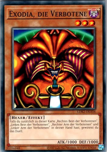 Exodia, die Verbotene - LDK2-DEY04 - Common - Deutsch - Yugioh - Legendary Decks II - mit RC-Fieldcenter Exodia, die Verbotene - LDK2-DEY04 - Common - Deutsch - Yugioh - Legendary Decks II - mit RC-Fieldcenter von RC