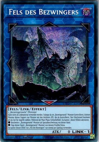 Fels des Bezwingers - MP24-DE141 - Secret Rare - 1. Auflage - Deutsch - Yugioh - 25th Anniversary Tin: Dueling Mirrors - mit RC-Fieldcenter von RC
