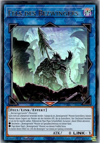 Fels des Bezwingers - WISU-DE022 - Ultra Rare - 1. Auflage - Deutsch - Yugioh - Wild Survivors - mit RC-Fieldcenter von RC