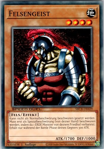 Felsengeist - SBCB-DE029 - Common - 1. Auflage - Deutsch - Yugioh - Speed Duel: Battle City Box - mit RC-Fieldcenter Felsengeist - SBCB-DE029 - Common - 1. Auflage - Deutsch - Yugioh - Speed Duel: Battle City Box - mit RC-Fieldcenter von RC