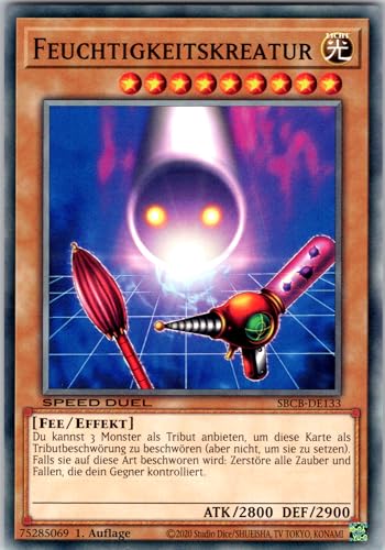 Feuchtigkeitskreatur - SBCB-DE133 - Common - 1. Auflage - Deutsch - Yugioh - Speed Duel: Battle City Box - mit RC-Fieldcenter Feuchtigkeitskreatur - SBCB-DE133 - Common - 1. Auflage - Deutsch - Yugioh - Speed Duel: Battle City Box - mit RC-Fieldcenter von RC