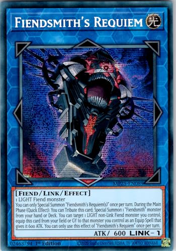 Fiendsmith's Requiem - MP25-EN089 - Secret Rare - 1st Edition - English - Yugioh - 2025 Mega-Pack Tin - with RC Field Center von RC