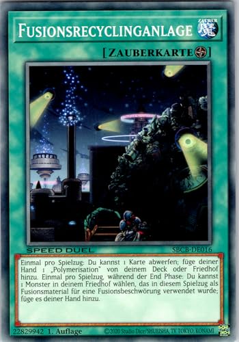 Fusionsrecyclinganlage - SBCB-DE016 - Common - 1. Auflage - Deutsch - Yugioh - Speed Duel: Battle City Box - mit RC-Fieldcenter Fusionsrecyclinganlage - SBCB-DE016 - Common - 1. Auflage - Deutsch - Yugioh - Speed Duel: Battle City Box - mit RC-Fieldcenter von RC