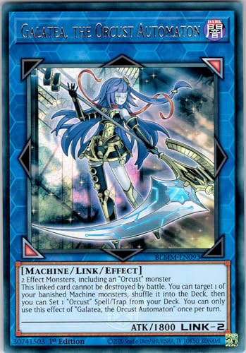 Galatea, The Orcust Automaton - BLMM-EN093 - Ultra Rare - 1st Edition - English - Yugioh - Battles of Legend: Monster Mayhem - with RC Field Center von RC