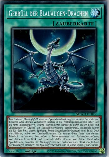 Gebrüll der Blauaugen-Drachen - SDWD-DE019 - Super Rare - 1. Auflage - Deutsch - Yugioh - Structure Deck: Blue-Eyes White Destiny - mit RC-Fieldcenter Gebrüll der Blauaugen-Drachen - SDWD-DE019 - Super Rare - 1. Auflage - Deutsch - Yugioh - Structure Deck: Blue-Eyes White Destiny - mit RC-Fieldcenter von RC