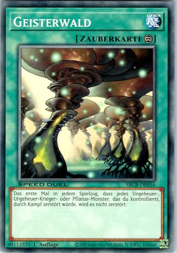 Geisterwald - SBCB-DE056 - Common - 1. Auflage - Deutsch - Yugioh - Speed Duel: Battle City Box - mit RC-Fieldcenter Geisterwald - SBCB-DE056 - Common - 1. Auflage - Deutsch - Yugioh - Speed Duel: Battle City Box - mit RC-Fieldcenter von RC
