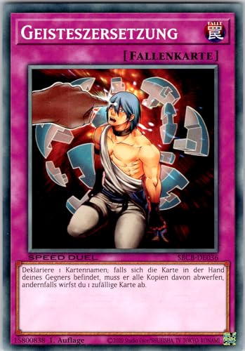 Geisteszersetzung - SBCB-DE036 - Common - 1. Auflage - Deutsch - Yugioh - Speed Duel: Battle City Box - mit RC-Fieldcenter Geisteszersetzung - SBCB-DE036 - Common - 1. Auflage - Deutsch - Yugioh - Speed Duel: Battle City Box - mit RC-Fieldcenter von RC