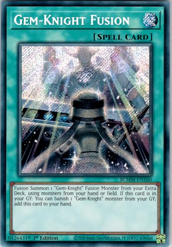Gem-Knight Fusion - BLMM-EN160 - Ultra Rare - 1st Edition - English - Yugioh - Battles of Legend: Monster Mayhem - with RC Field Center von RC