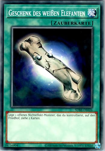 Geschenk des weißen Elefanten - SDBE-DE026 - Common - Deutsch - Structure Deck: Saga of Blue-Eyes White Dragon - mit RC-Fieldcenter Geschenk des weißen Elefanten - SDBE-DE026 - Common - Deutsch - Structure Deck: Saga of Blue-Eyes White Dragon - mit RC-Fieldcenter von RC