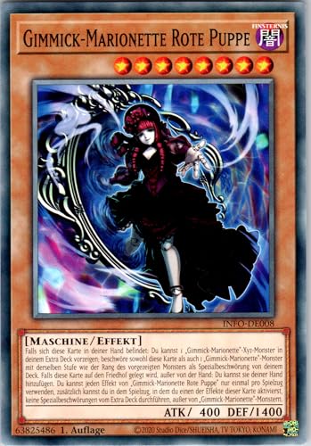 Gimmick-Marionette Rote Puppe - INFO-DE008 - Common - 1. Auflage - Deutsch - Yugioh - The Infinite Forbidden - mit RC-Fieldcenter Gimmick-Marionette Rote Puppe - INFO-DE008 - Common - 1. Auflage - Deutsch - Yugioh - The Infinite Forbidden - mit RC-Fieldcenter von RC