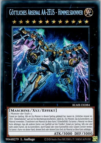 Göttliches Arsenal AA-Zeus - Himmelsdonner - BLMR-DE084 - Secret Rare - 1. Auflage - Deutsch - Yugioh - Battles of Legend: Monstrous Revenge - mit RC-Fieldcenter Göttliches Arsenal AA-Zeus - Himmelsdonner - BLMR-DE084 - Secret Rare - 1. Auflage - Deutsch - Yugioh - Battles of Legend: Monstrous Revenge - mit RC-Fieldcenter von RC