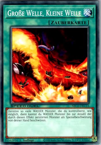 Große Welle, Kleine Welle - SBC1-DEC15 - Common - 1. Auflage - Deutsch - Speed Duel: Streets of Battle City - mit RC-Fieldcenter Große Welle, Kleine Welle - SBC1-DEC15 - Common - 1. Auflage - Deutsch - Speed Duel: Streets of Battle City - mit RC-Fieldcenter von RC