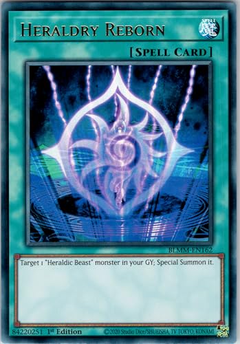 Heraldry Reborn - BLMM-EN162 - Ultra Rare - 1st Edition - English - Yugioh - Battles of Legend: Monster Mayhem - with RC Field Center von RC