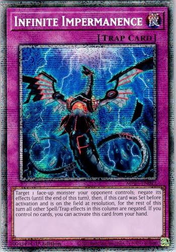 Infinite Impermanence - MP25-EN032 - Starlight Rare - 1st Edition - English - Yugioh - 2025 Mega-Pack Tin - with RC Field Center Infinite Impermanence - MP25-EN032 - Starlight Rare - 1st Edition - English - Yugioh - 2025 Mega-Pack Tin - with RC Field Center von RC
