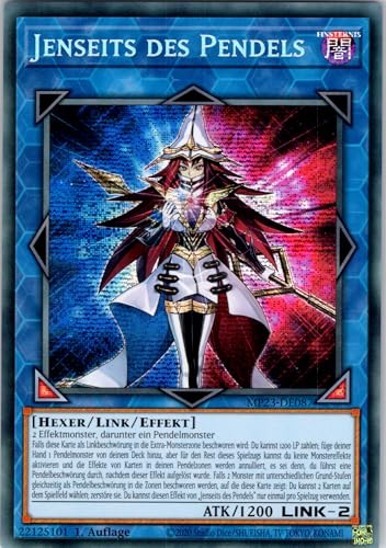 Jenseits des Pendels - MP23-DE087 - Secret Rare - 1. Auflage - Deutsch - Yugioh - 25th Anniversary Tin: Dueling Heroes Mega Pack - mit RC-Fieldcenter von RC