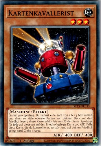Kartenkavallerist - STAS-DE030 - Common - 1. Auflage - Deutsch - Yugioh - 2-Player Starter Set - mit RC-Fieldcenter von RC