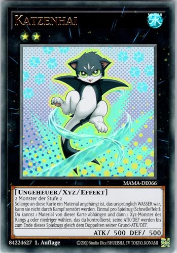 Katzenhai - MAMA-DE066 - Ultra Rare - 1. Auflage - Deutsch - Yugioh - Magnificent Mavens - mit RC-Fieldcenter Katzenhai - MAMA-DE066 - Ultra Rare - 1. Auflage - Deutsch - Yugioh - Magnificent Mavens - mit RC-Fieldcenter von RC