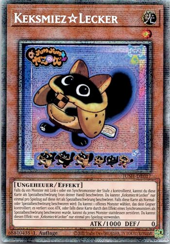 Keksmiez☆Lecker - JUSH-DE017 - Starlight Rare - 1. Auflage - Deutsch - Yugioh - Justice Hunters - mit RC-Fieldcenter Keksmiez☆Lecker - JUSH-DE017 - Starlight Rare - 1. Auflage - Deutsch - Yugioh - Justice Hunters - mit RC-Fieldcenter von RC