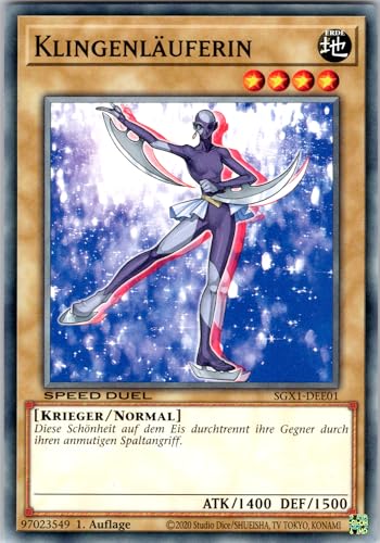 Klingenläuferin - SGX1-DEE01 - Common - 1. Auflage - Deutsch - Yugioh - Speed Duel GX: Duel Academy Box - mit RC-Fieldcenter Klingenläuferin - SGX1-DEE01 - Common - 1. Auflage - Deutsch - Yugioh - Speed Duel GX: Duel Academy Box - mit RC-Fieldcenter von RC