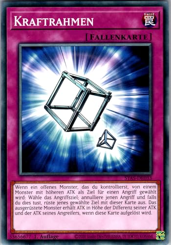 Kraftrahmen - STAS-DE033 - Common - 1. Auflage - Deutsch - Yugioh - 2-Player Starter Set - mit RC-Fieldcenter von RC