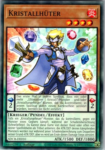 Kristallhüter - SDCB-DE010 - Common - 1. Auflage - Deutsch - Structure Deck: Legend of The Crystal Beasts - mit RC-Fieldcenter von RC
